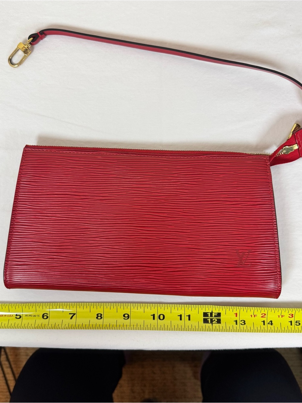 Louis Vuitton Epi Pochette Accessoires Red